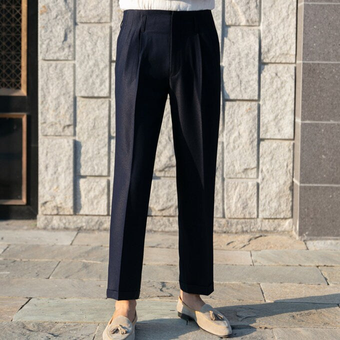 Ultra Sartorial High Waisted Vintage Inspired Trousers