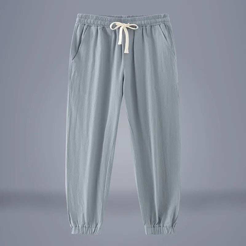 Sartohara Ultimate Comfort Breathable Sweatpants with Drawstring and Pleated Front and Back Pocket